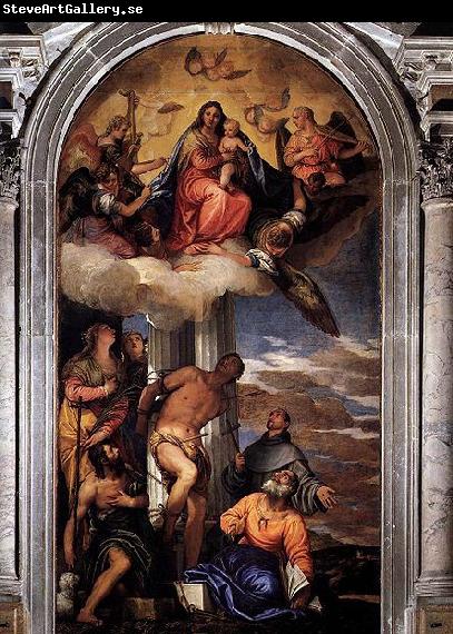 Paolo Veronese Virgin and Child with Saints